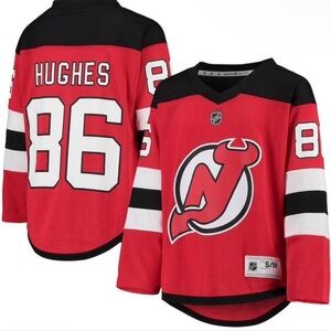 Jack Hughes 86 New Jersey devils NHL jersey